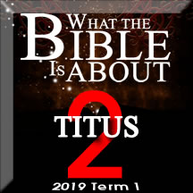 What the Bible is about