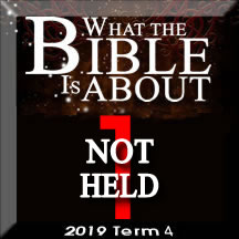 What the Bible is about